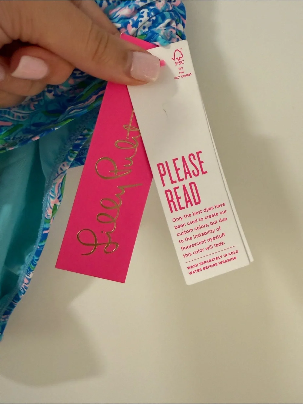 NWT Lilly Pulitzer size 16 Lagoon Sarong Hipster bikini bottoms